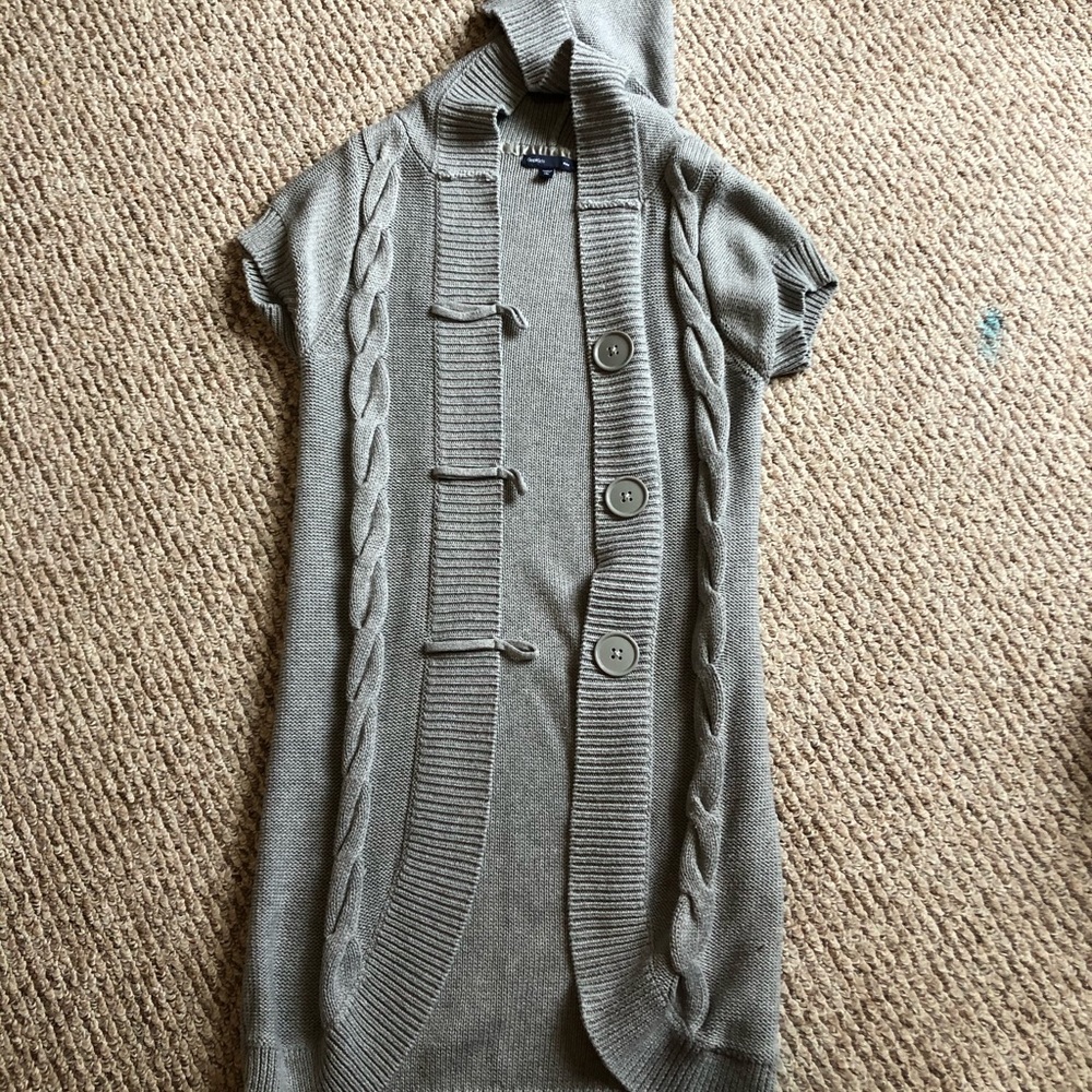 GapKids Long Grey Cardigan